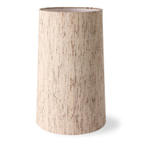 natural beige cone lampshade by HKLIVING for soft neutral home lighting