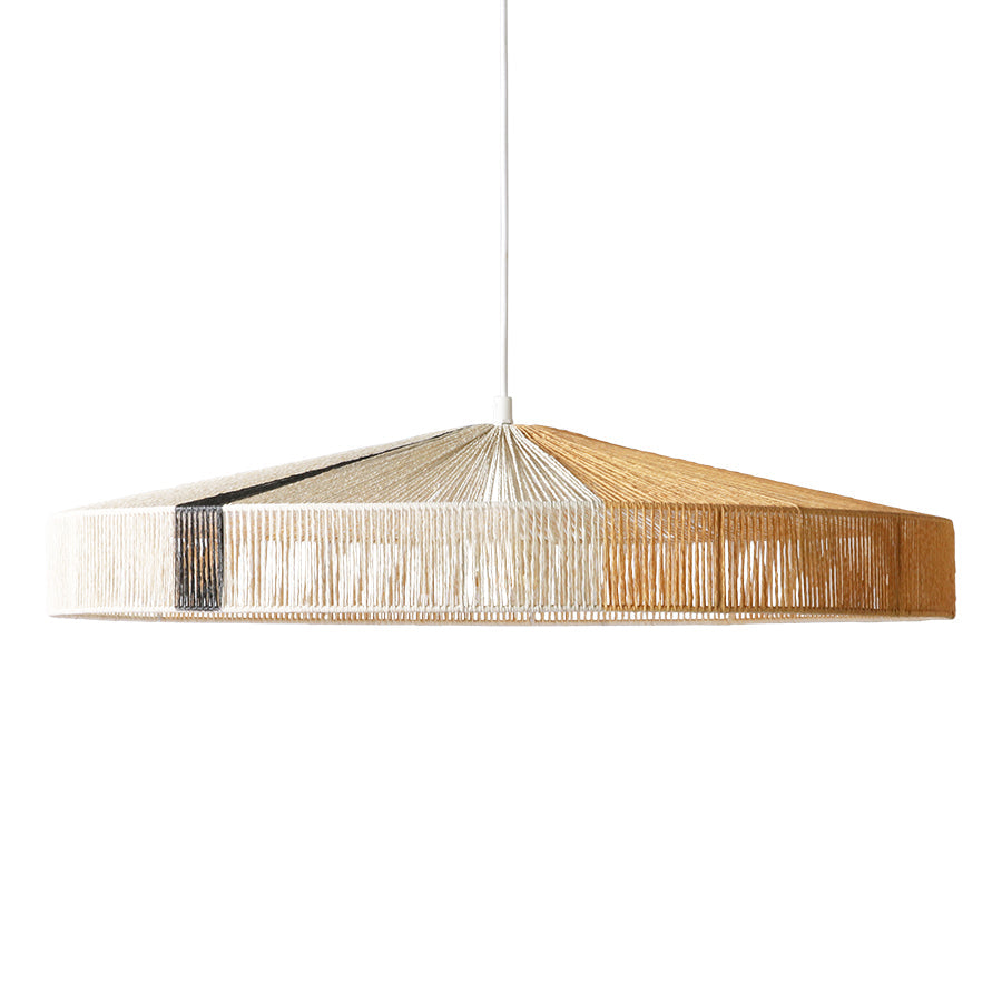 Pendant Rope Lamp Multicolour or Red