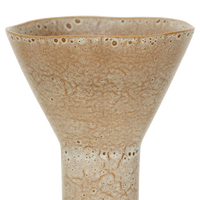 Close-up of the crackle reactive glaze on the Yaro vase